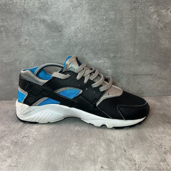 Nike Air Zoom Huarache Running Shoes 654275-013 Womens sz 8.5 - black/grey/blue - Picture 3 of 6
